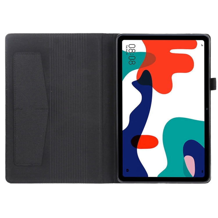 Horizontal Flip TPU + Fabric PU Leather Protective Case with Name Card Clip, For Huawei Matepad 10.4