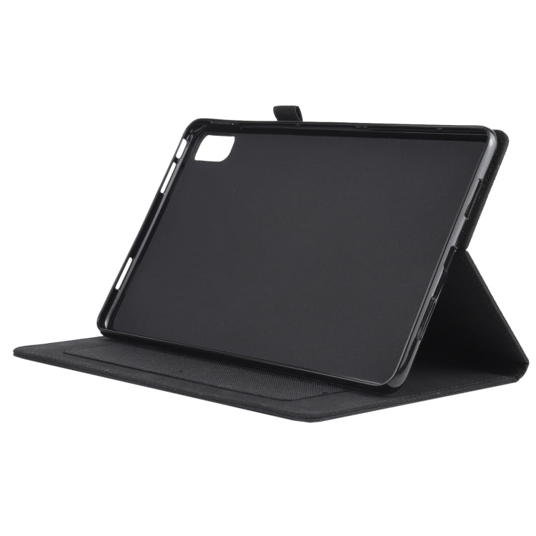 Horizontal Flip TPU + Fabric PU Leather Protective Case with Name Card Clip, For Huawei Matepad 10.4