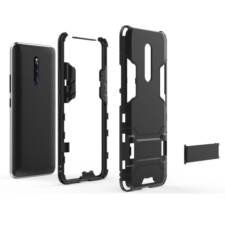 Shockproof PC + TPU Case for VIVO X27 Pro , with Holder, For VIVO X27 Pro
