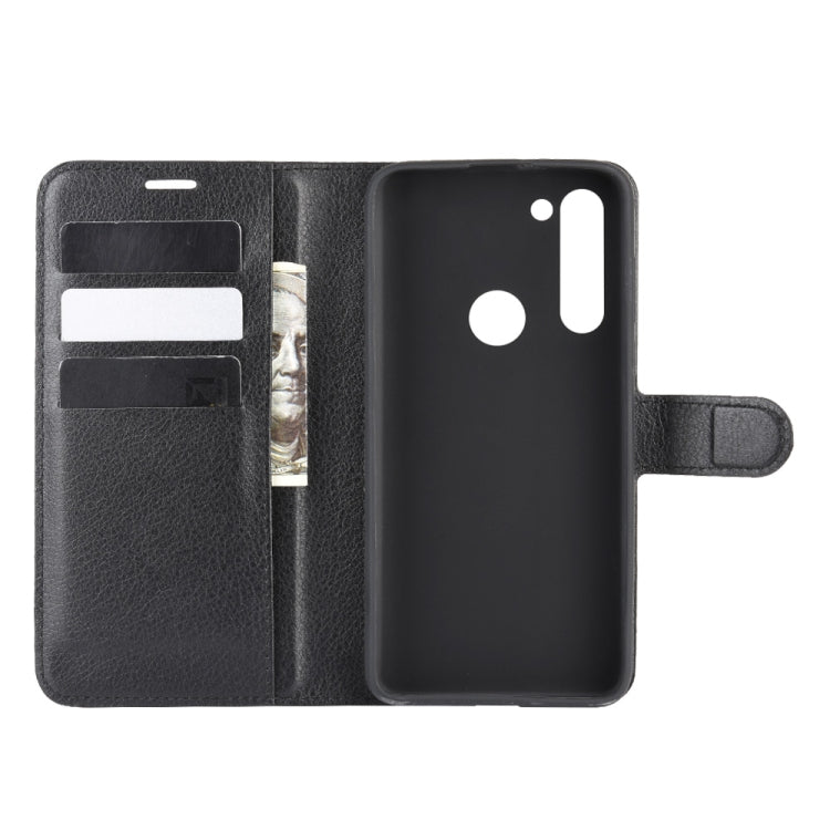 For Motorola Moto G8 Power Litchi Texture Horizontal Flip Protective Case with Holder & Card Slots & Wallet, For Motorola Moto G8 Power
