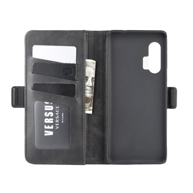 For Motorola Edge+  Dual-side Magnetic Buckle Horizontal Flip Leather Case with Holder & Card Slots & Wallet, For Motorola Edge+