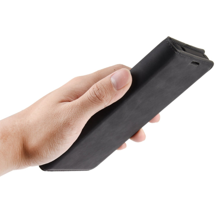 For Xiaomi Redmi Note 9/10X 4G Retro-skin Business Magnetic Suction Leather Case with Holder & Card Slots & Wallet, For Redmi Note 9 4G