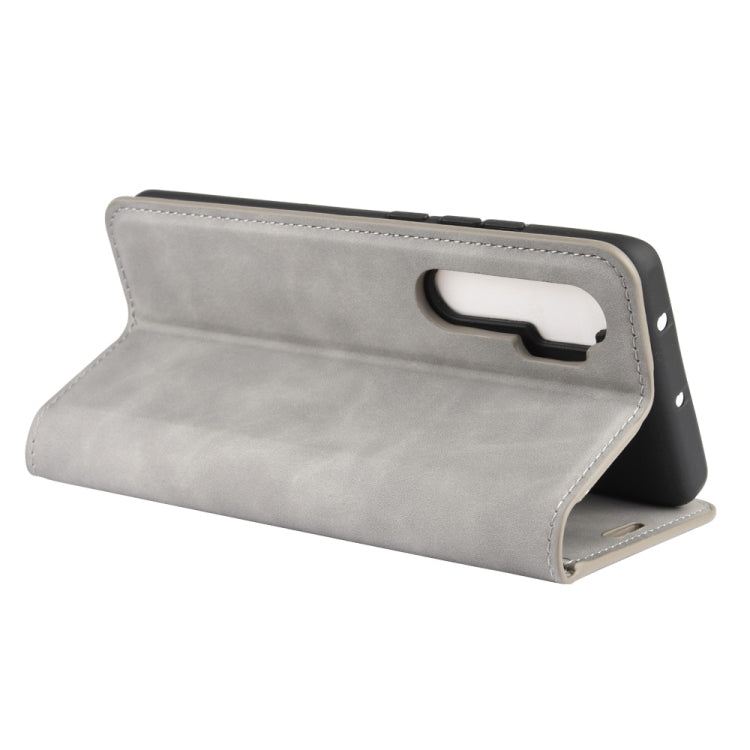 For Xiaomi Mi Note 10 Lite Retro-skin Business Magnetic Suction Leather Case with Holder & Card Slots & Wallet, For Xiaomi Mi Note 10 Lite