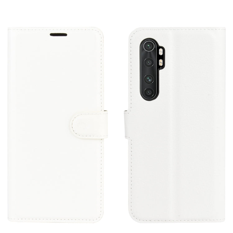 For Xiaomi Mi Note 10 Lite Litchi Texture Horizontal Flip Protective Case with Holder & Card Slots & Wallet, For Xiaomi Mi Note 10 Lite