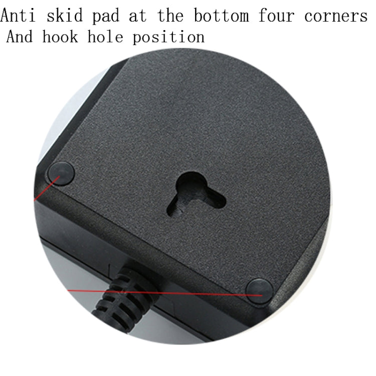 T09 3000W High Power Multi-Function Plug-in 3-Hole International Universal Jack + 6 USB Intelligent Charging, EU PLUG, US PLUG