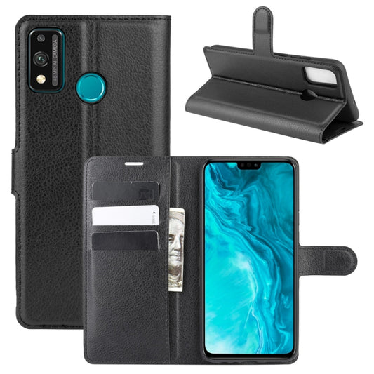 For Huawei Honor 9X lite Litchi Texture Horizontal Flip Protective Case with Holder & Card Slots & Wallet, For Huawei Honor 9X Lite
