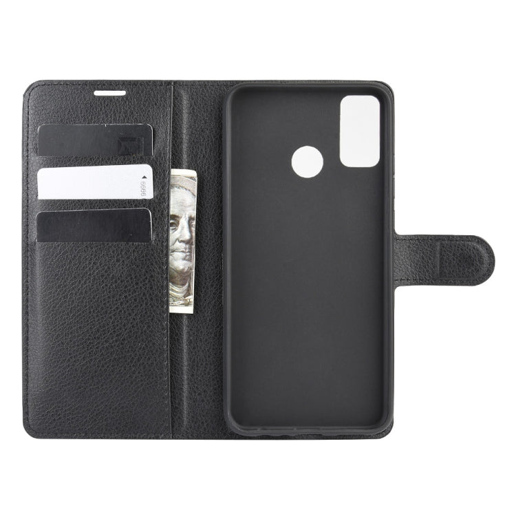 For Huawei Honor 9X lite Litchi Texture Horizontal Flip Protective Case with Holder & Card Slots & Wallet, For Huawei Honor 9X Lite