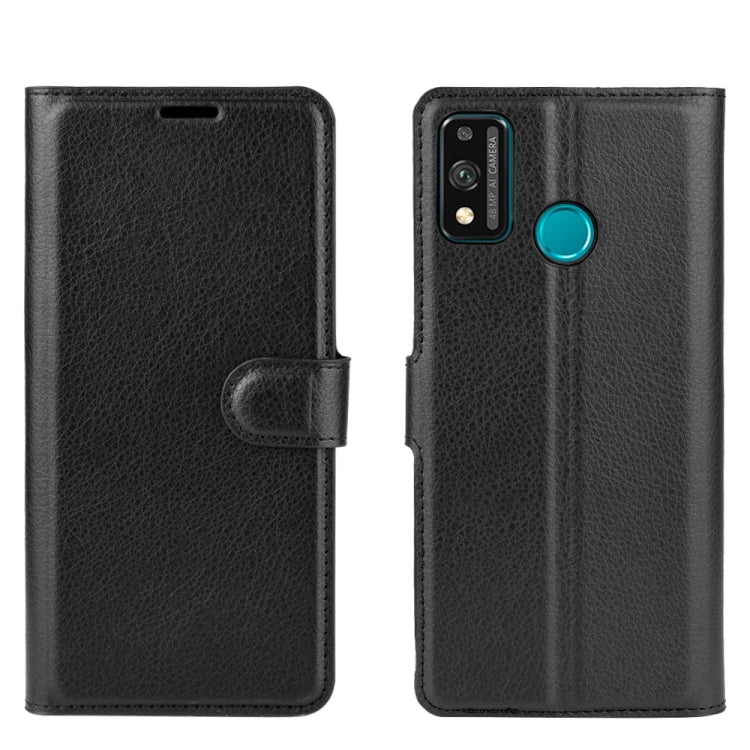 For Huawei Honor 9X lite Litchi Texture Horizontal Flip Protective Case with Holder & Card Slots & Wallet, For Huawei Honor 9X Lite