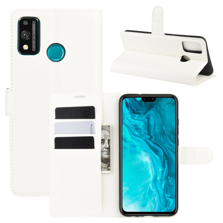 For Huawei Honor 9X lite Litchi Texture Horizontal Flip Protective Case with Holder & Card Slots & Wallet, For Huawei Honor 9X Lite