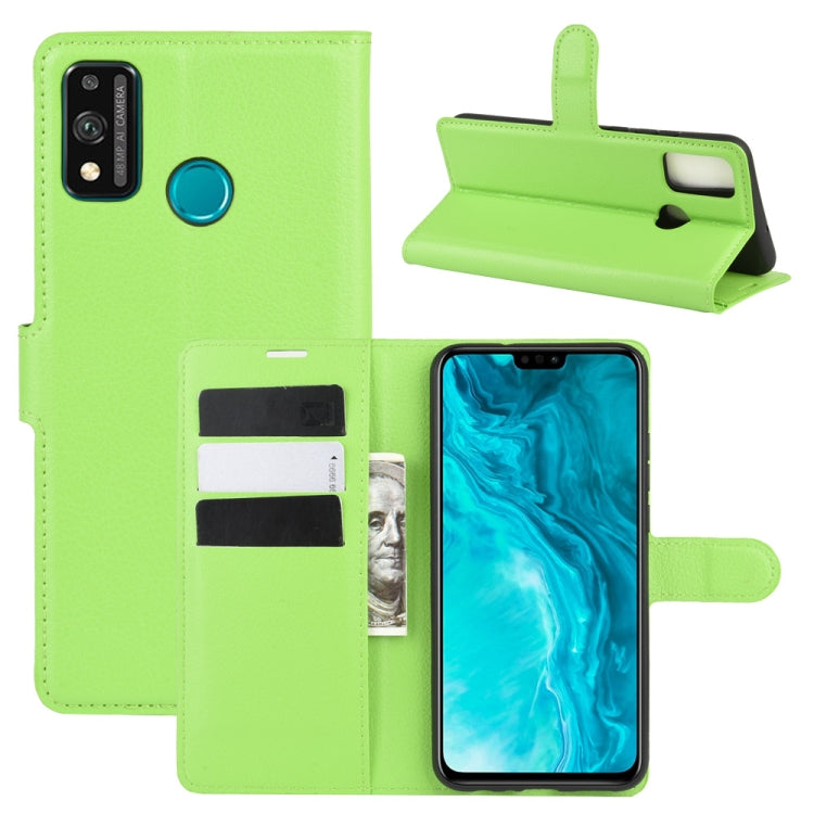For Huawei Honor 9X lite Litchi Texture Horizontal Flip Protective Case with Holder & Card Slots & Wallet, For Huawei Honor 9X Lite