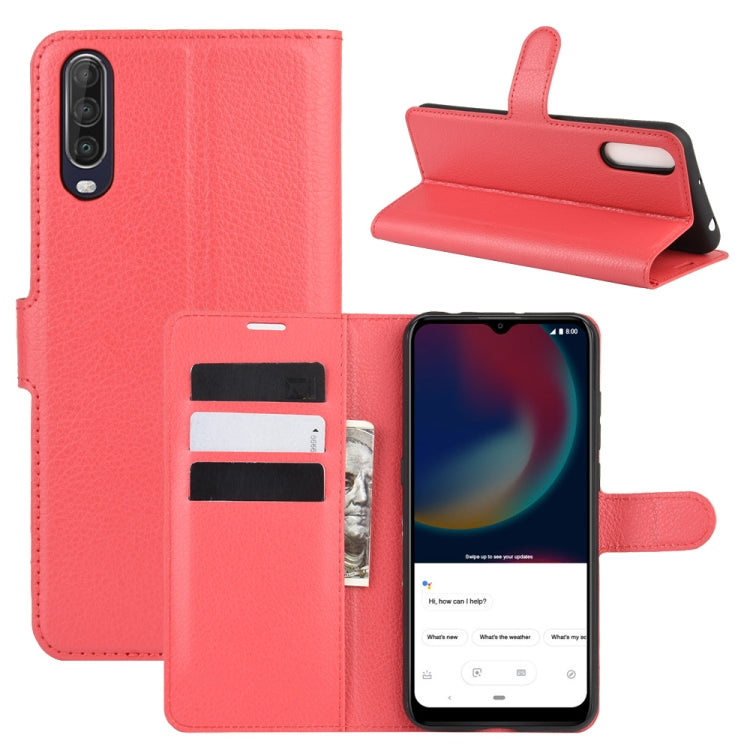 For Wiko view 4/ 4 lite Litchi Texture Horizontal Flip Protective Case with Holder & Card Slots & Wallet, For Wiko view 4/ 4 lite