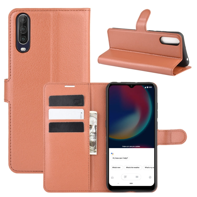 For Wiko view 4/ 4 lite Litchi Texture Horizontal Flip Protective Case with Holder & Card Slots & Wallet, For Wiko view 4/ 4 lite