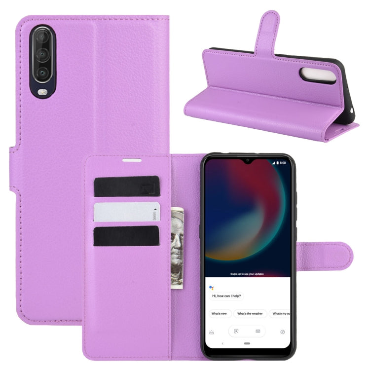 For Wiko view 4/ 4 lite Litchi Texture Horizontal Flip Protective Case with Holder & Card Slots & Wallet, For Wiko view 4/ 4 lite