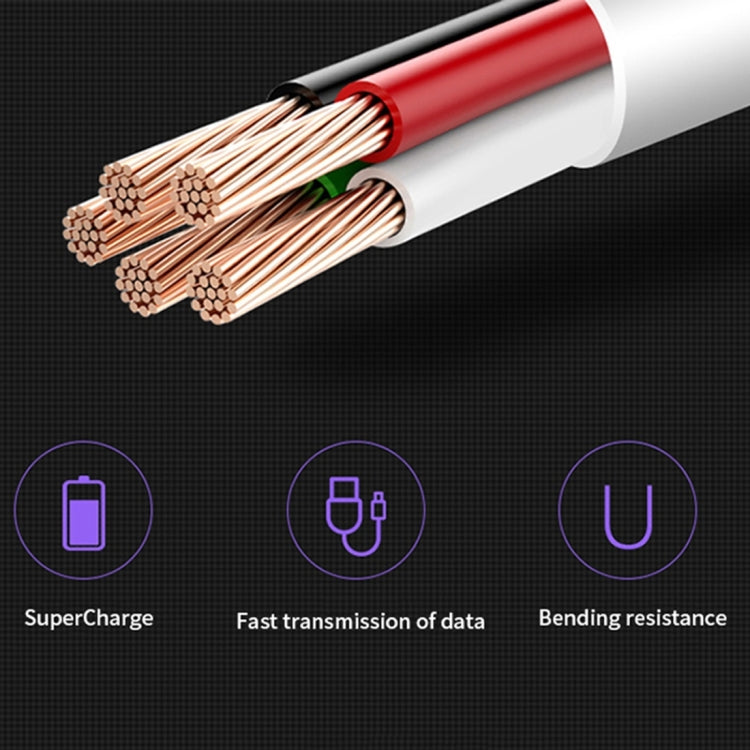 5A USB to USB-C / Type-C Mobile Phone Tablet PC Universal Super Fast Charging Data Cable, 1m, 1.5m