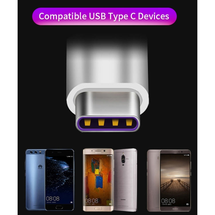 5A USB to USB-C / Type-C Mobile Phone Tablet PC Universal Super Fast Charging Data Cable, 1m, 1.5m