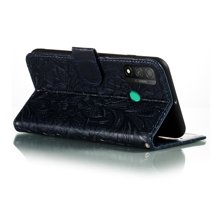 Lace Flower Embossing Pattern Horizontal Flip Leather Case , with Holder & Card Slots & Wallet & Photo Frame & Lanyard, For Huawei P Smart 2020, For Huawei Y5P / Honor 9S, For Huawei Y6P, For Huawei Y7P / P40 Lite, For Huawei Honor X10                 ...