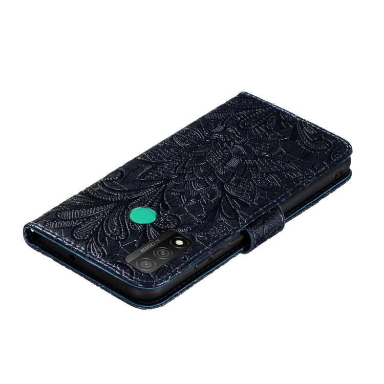 Lace Flower Embossing Pattern Horizontal Flip Leather Case , with Holder & Card Slots & Wallet & Photo Frame & Lanyard, For Huawei P Smart 2020, For Huawei Y5P / Honor 9S, For Huawei Y6P, For Huawei Y7P / P40 Lite, For Huawei Honor X10                 ...