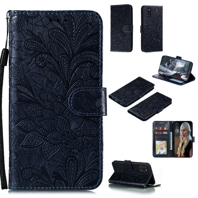 Lace Flower Embossing Pattern Horizontal Flip Leather Case , with Holder & Card Slots & Wallet & Photo Frame & Lanyard, For Huawei P Smart 2020, For Huawei Y5P / Honor 9S, For Huawei Y6P, For Huawei Y7P / P40 Lite, For Huawei Honor X10                 ...