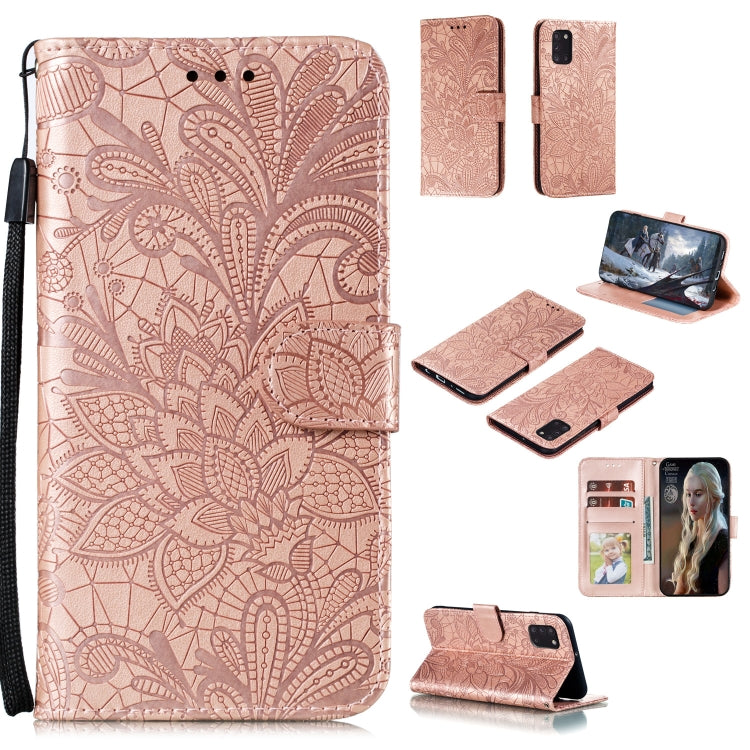 Lace Flower Embossing Pattern Horizontal Flip Leather Case , with Holder & Card Slots & Wallet & Photo Frame & Lanyard, For Huawei P Smart 2020, For Huawei Y5P / Honor 9S, For Huawei Y6P, For Huawei Y7P / P40 Lite, For Huawei Honor X10                 ...