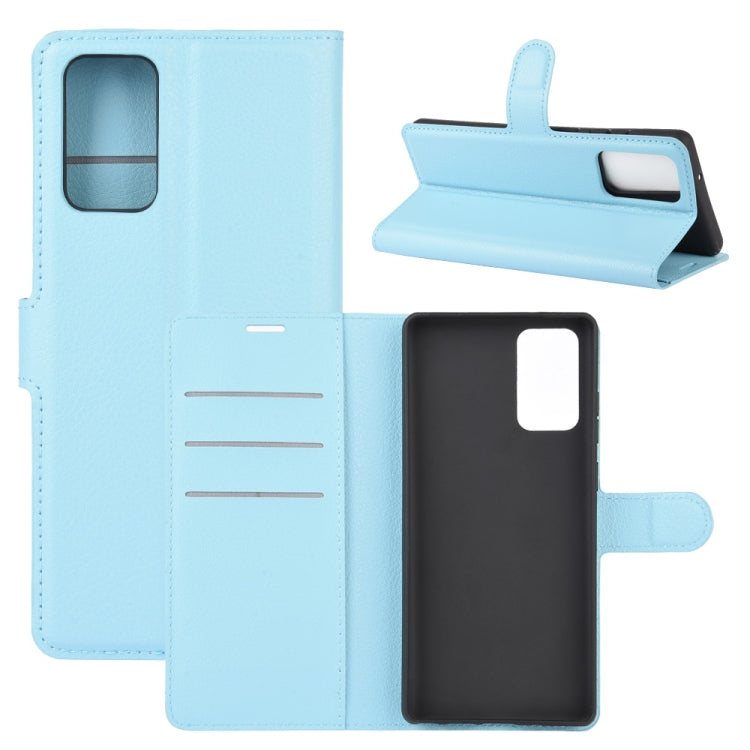 For Samsung Galaxy Note20 Litchi Texture Horizontal Flip Protective Case with Holder & Card Slots & Wallet, For Galaxy Note20
