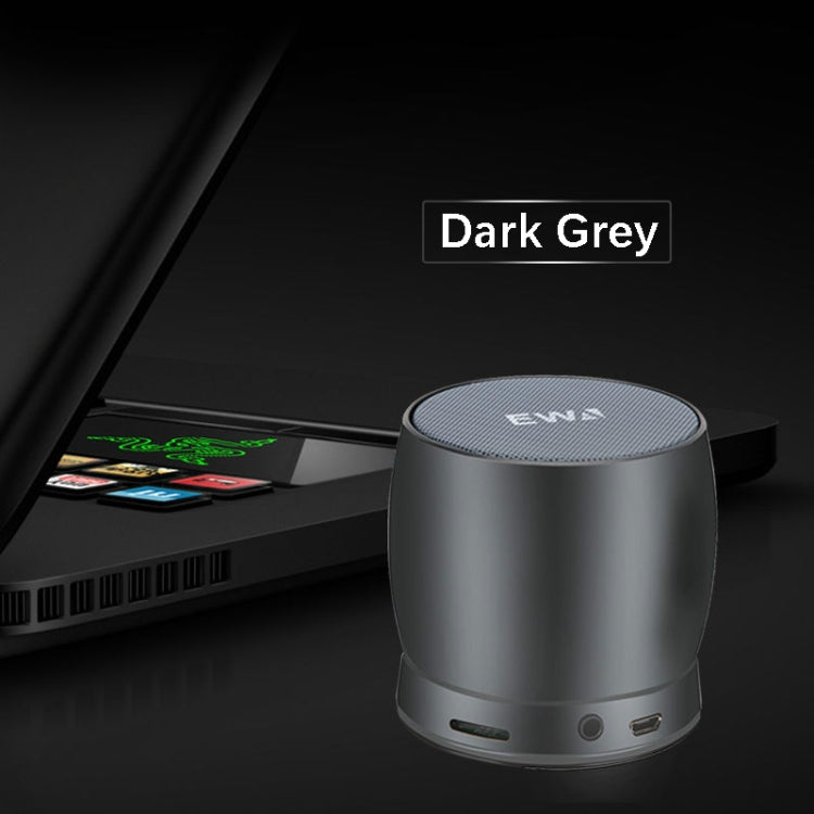 EWA A150 Portable Mini Bluetooth Speaker Wireless Hifi Stereo Strong Bass Music Boom Box Metal Subwoofer, Support TF Card & 3.5mm AUX