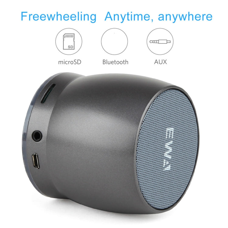 EWA A150 Portable Mini Bluetooth Speaker Wireless Hifi Stereo Strong Bass Music Boom Box Metal Subwoofer, Support TF Card & 3.5mm AUX