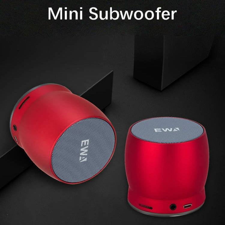 EWA A150 Portable Mini Bluetooth Speaker Wireless Hifi Stereo Strong Bass Music Boom Box Metal Subwoofer, Support TF Card & 3.5mm AUX
