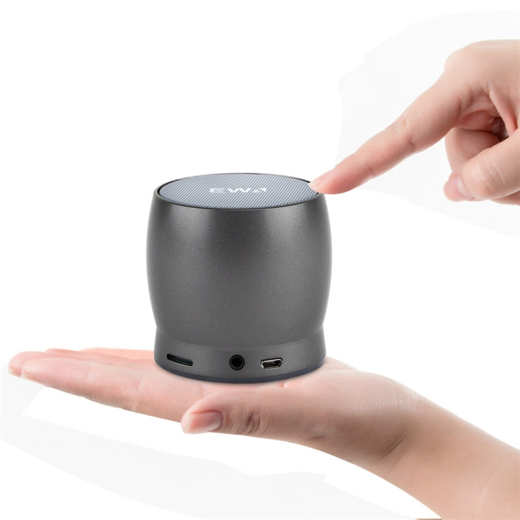 EWA A150 Portable Mini Bluetooth Speaker Wireless Hifi Stereo Strong Bass Music Boom Box Metal Subwoofer, Support TF Card & 3.5mm AUX