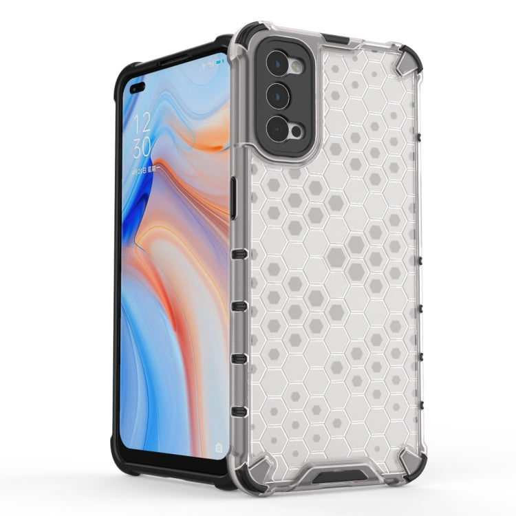 For OPPO Reno 4 Pro Shockproof Honeycomb PC + TPU Case, For OPPO Reno 4, For OPPO Reno 4 Pro, For OPPO Reno4 Pro