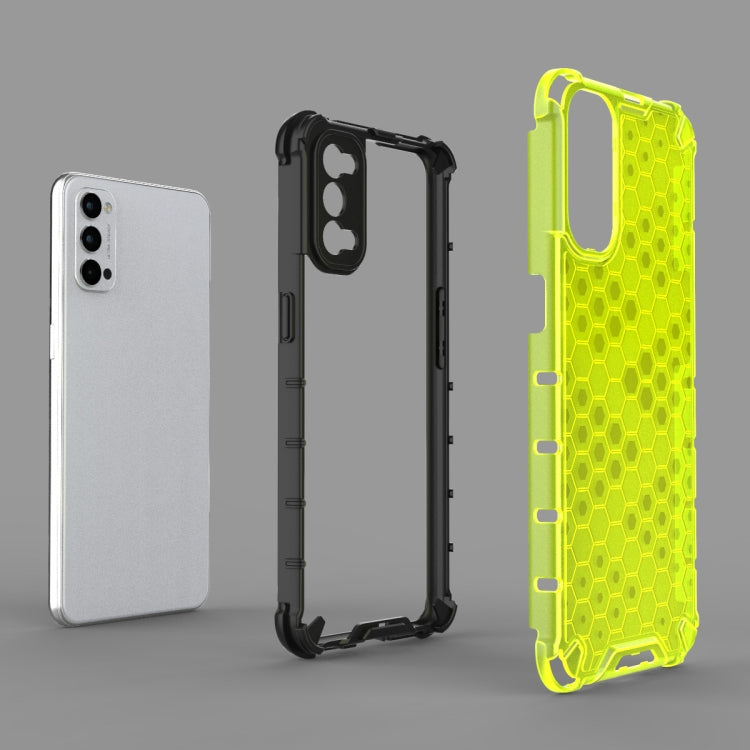 For OPPO Reno 4 Pro Shockproof Honeycomb PC + TPU Case, For OPPO Reno 4, For OPPO Reno 4 Pro, For OPPO Reno4 Pro