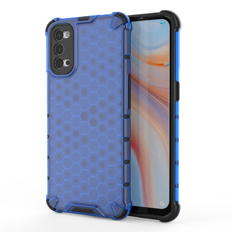 For OPPO Reno 4 Pro Shockproof Honeycomb PC + TPU Case, For OPPO Reno 4, For OPPO Reno 4 Pro, For OPPO Reno4 Pro