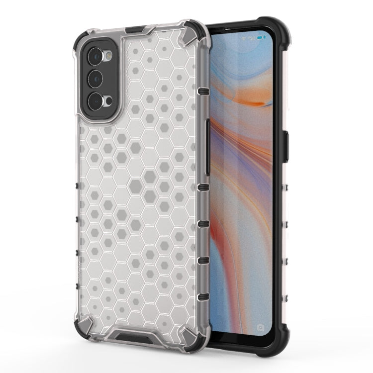 For OPPO Reno 4 Pro Shockproof Honeycomb PC + TPU Case, For OPPO Reno 4, For OPPO Reno 4 Pro, For OPPO Reno4 Pro
