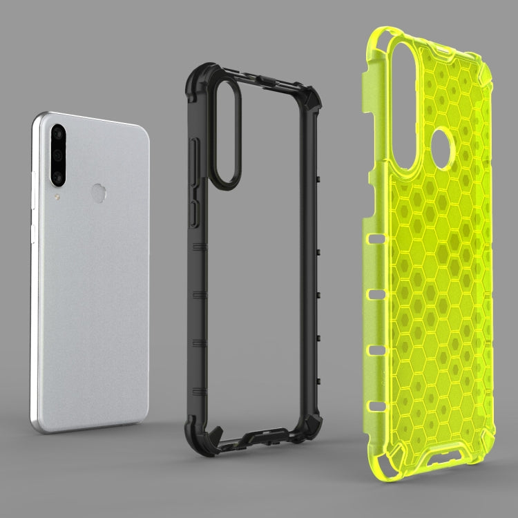 For Huawei Y7P  Shockproof Honeycomb PC + TPU Case, For Huawei Y7P