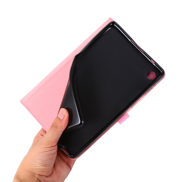 Horizontal Flip TPU + Fabric PU Leather Protective Case with Card, For Huawei MatePad T8