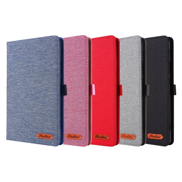 Horizontal Flip TPU + Fabric PU Leather Protective Case with Card, For Huawei MatePad T8