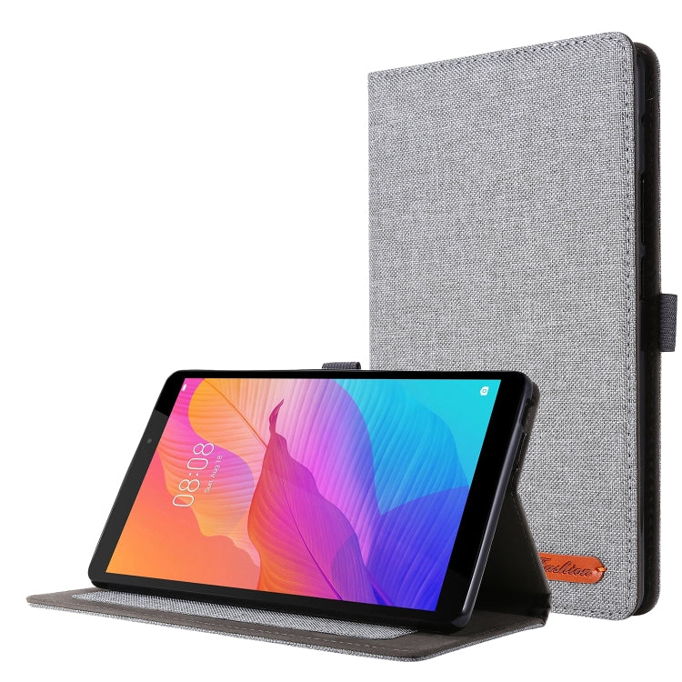 Horizontal Flip TPU + Fabric PU Leather Protective Case with Card, For Huawei MatePad T8