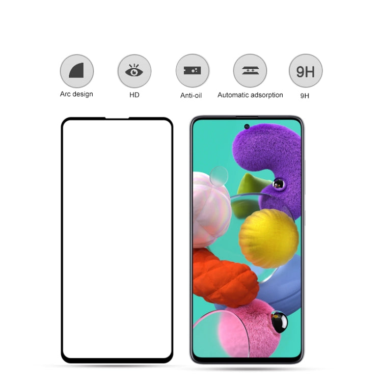 10 PCS mocolo 0.33mm 9H 2.5D Full Glue Tempered Glass Film, For Samsung Galaxy A51 5G, For Samsung Galaxy A71 5G, For Samsung Galaxy A21, For Samsung Galaxy A21S