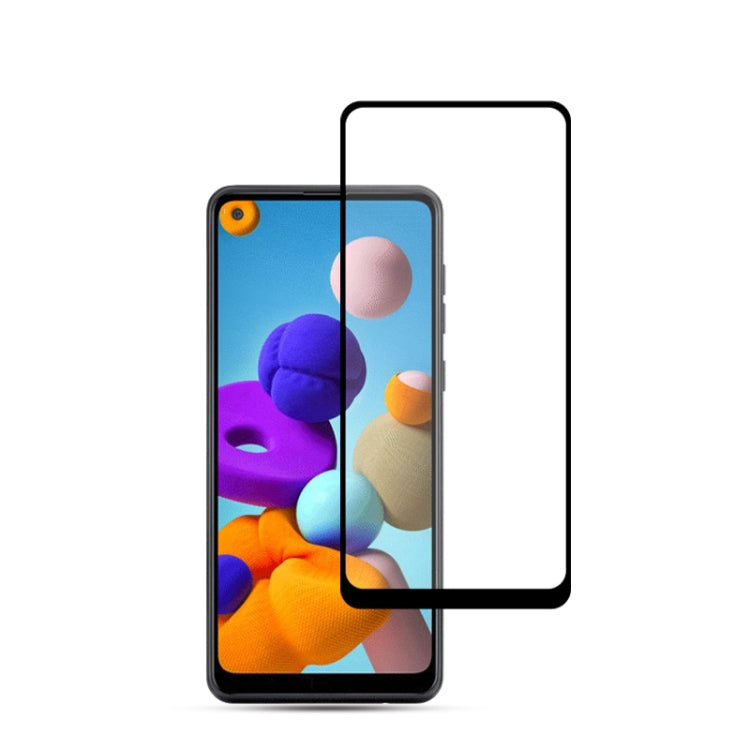 10 PCS mocolo 0.33mm 9H 2.5D Full Glue Tempered Glass Film, For Samsung Galaxy A51 5G, For Samsung Galaxy A71 5G, For Samsung Galaxy A21, For Samsung Galaxy A21S