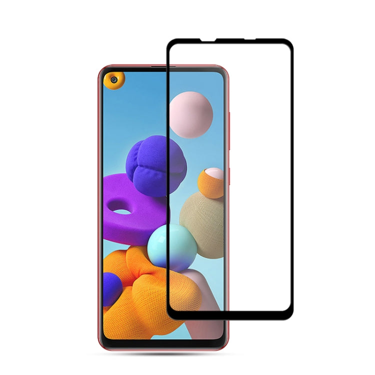 10 PCS mocolo 0.33mm 9H 2.5D Full Glue Tempered Glass Film, For Samsung Galaxy A51 5G, For Samsung Galaxy A71 5G, For Samsung Galaxy A21, For Samsung Galaxy A21S