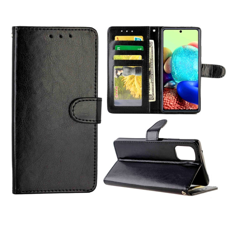 Crazy Horse Texture Leather Horizontal Flip Protective Case with Holder & Card Slots & Wallet & Photo Frame, For Xiaomi Redmi Note 9 Pro/Note 9S, For Xiaomi Redmi Note 9 Pro, For Samsung Galaxy A51 5G, For Xiaomi Redmi K30 Pro, For Samsung Galaxy A71 5...