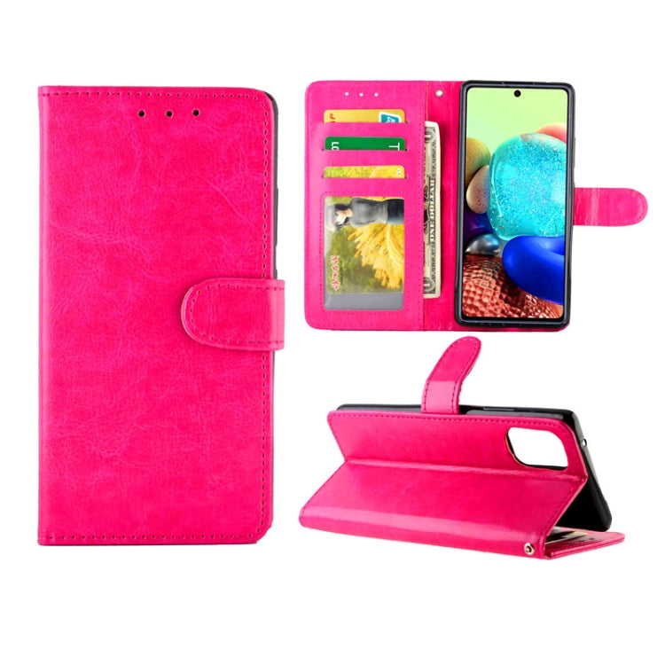 Crazy Horse Texture Leather Horizontal Flip Protective Case with Holder & Card Slots & Wallet & Photo Frame, For Xiaomi Redmi Note 9 Pro/Note 9S, For Xiaomi Redmi Note 9 Pro, For Samsung Galaxy A51 5G, For Xiaomi Redmi K30 Pro, For Samsung Galaxy A71 5...
