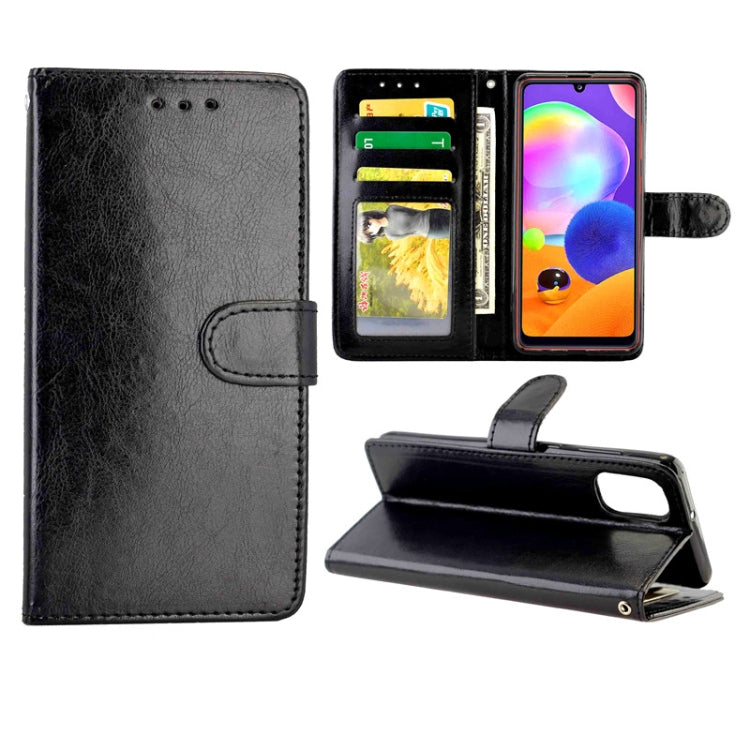Crazy Horse Texture Leather Horizontal Flip Protective Case with Holder & Card Slots & Wallet & Photo Frame, For Xiaomi Redmi Note 9 Pro/Note 9S, For Xiaomi Redmi Note 9 Pro, For Samsung Galaxy A51 5G, For Xiaomi Redmi K30 Pro, For Samsung Galaxy A71 5...