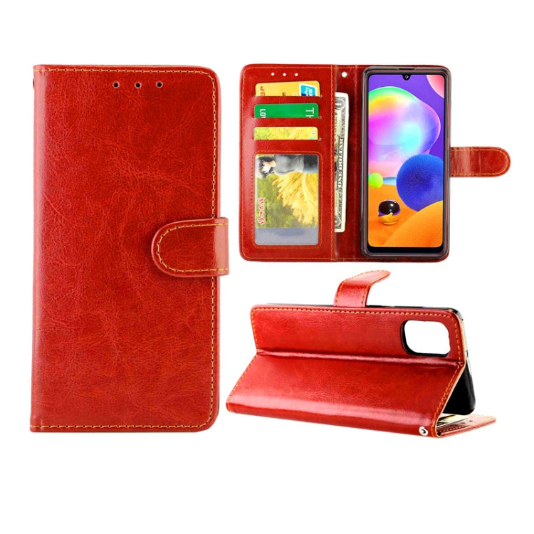 Crazy Horse Texture Leather Horizontal Flip Protective Case with Holder & Card Slots & Wallet & Photo Frame, For Xiaomi Redmi Note 9 Pro/Note 9S, For Xiaomi Redmi Note 9 Pro, For Samsung Galaxy A51 5G, For Xiaomi Redmi K30 Pro, For Samsung Galaxy A71 5...