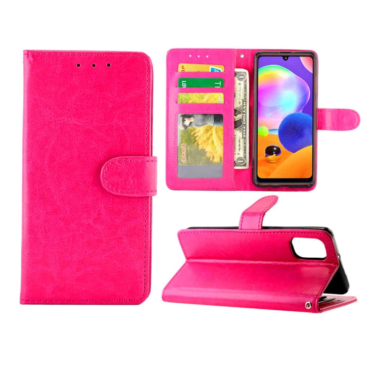Crazy Horse Texture Leather Horizontal Flip Protective Case with Holder & Card Slots & Wallet & Photo Frame, For Xiaomi Redmi Note 9 Pro/Note 9S, For Xiaomi Redmi Note 9 Pro, For Samsung Galaxy A51 5G, For Xiaomi Redmi K30 Pro, For Samsung Galaxy A71 5...