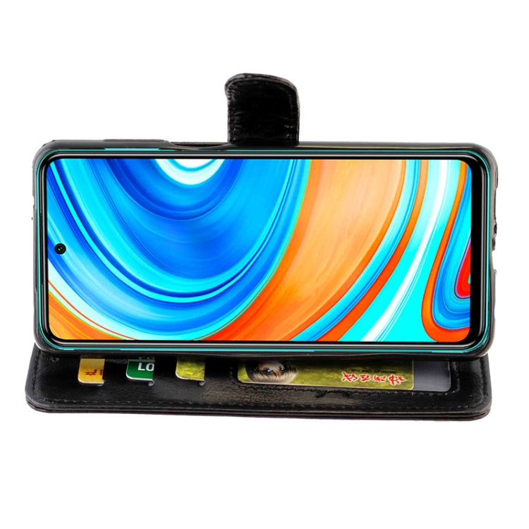 Crazy Horse Texture Leather Horizontal Flip Protective Case with Holder & Card Slots & Wallet & Photo Frame, For Xiaomi Redmi Note 9 Pro/Note 9S, For Xiaomi Redmi Note 9 Pro, For Samsung Galaxy A51 5G, For Xiaomi Redmi K30 Pro, For Samsung Galaxy A71 5...