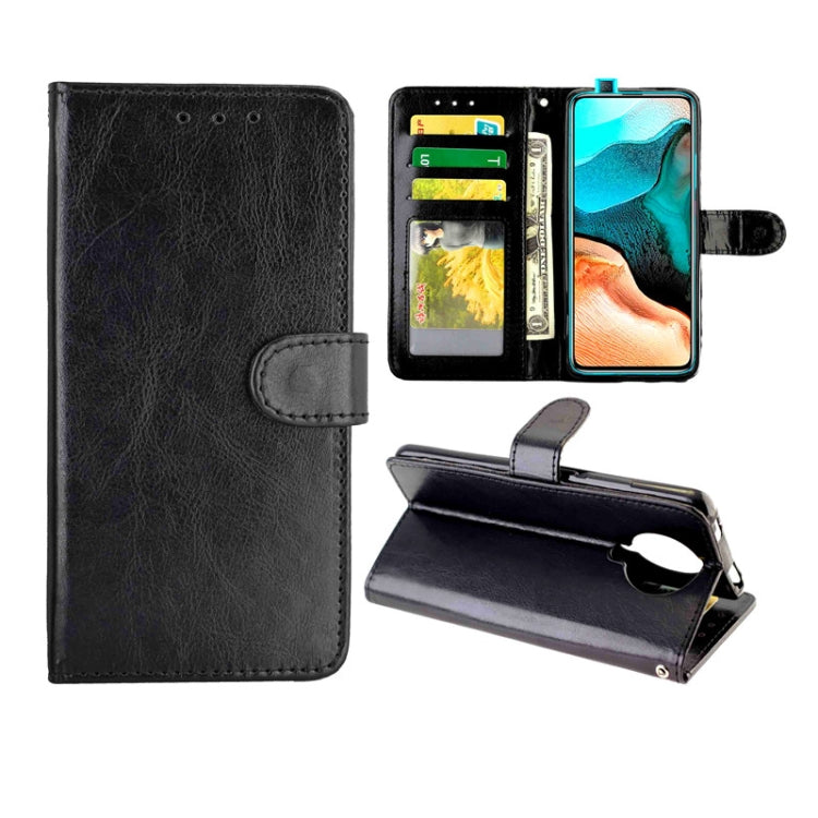 Crazy Horse Texture Leather Horizontal Flip Protective Case with Holder & Card Slots & Wallet & Photo Frame, For Xiaomi Redmi Note 9 Pro/Note 9S, For Xiaomi Redmi Note 9 Pro, For Samsung Galaxy A51 5G, For Xiaomi Redmi K30 Pro, For Samsung Galaxy A71 5...