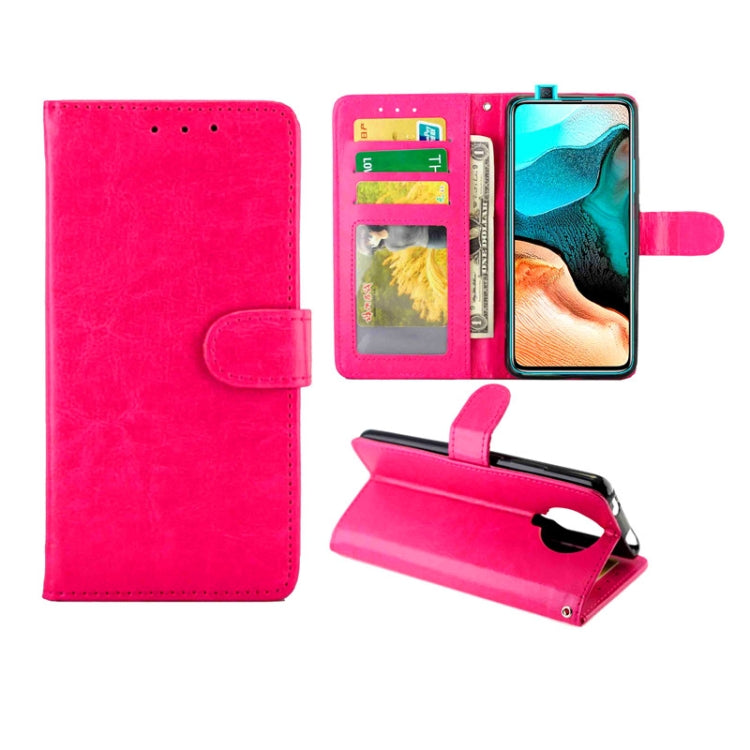 Crazy Horse Texture Leather Horizontal Flip Protective Case with Holder & Card Slots & Wallet & Photo Frame, For Xiaomi Redmi Note 9 Pro/Note 9S, For Xiaomi Redmi Note 9 Pro, For Samsung Galaxy A51 5G, For Xiaomi Redmi K30 Pro, For Samsung Galaxy A71 5...