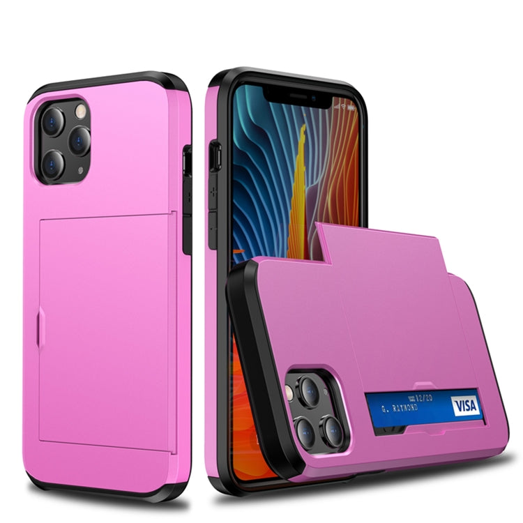 For iPhone 12 Pro 6.1 Shockproof Rugged Armor Protective Case with Card Slot, For iPhone 12 / 12 Pro