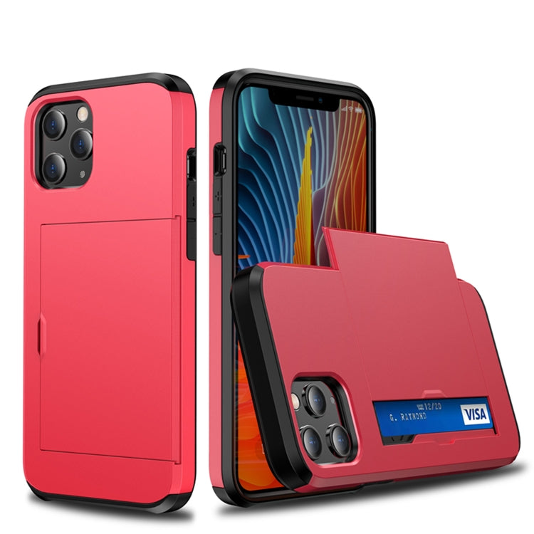 For iPhone 12 Pro 6.1 Shockproof Rugged Armor Protective Case with Card Slot, For iPhone 12 / 12 Pro