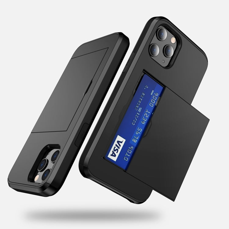 For iPhone 12 Pro Max 6.7 Shockproof Rugged Armor Protective Case with Card Slot, For iPhone 12 Pro Max